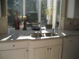 Bianco Romano Granite Kitchen