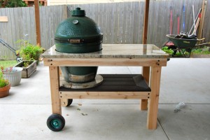 Green Egg Barbecue Top 